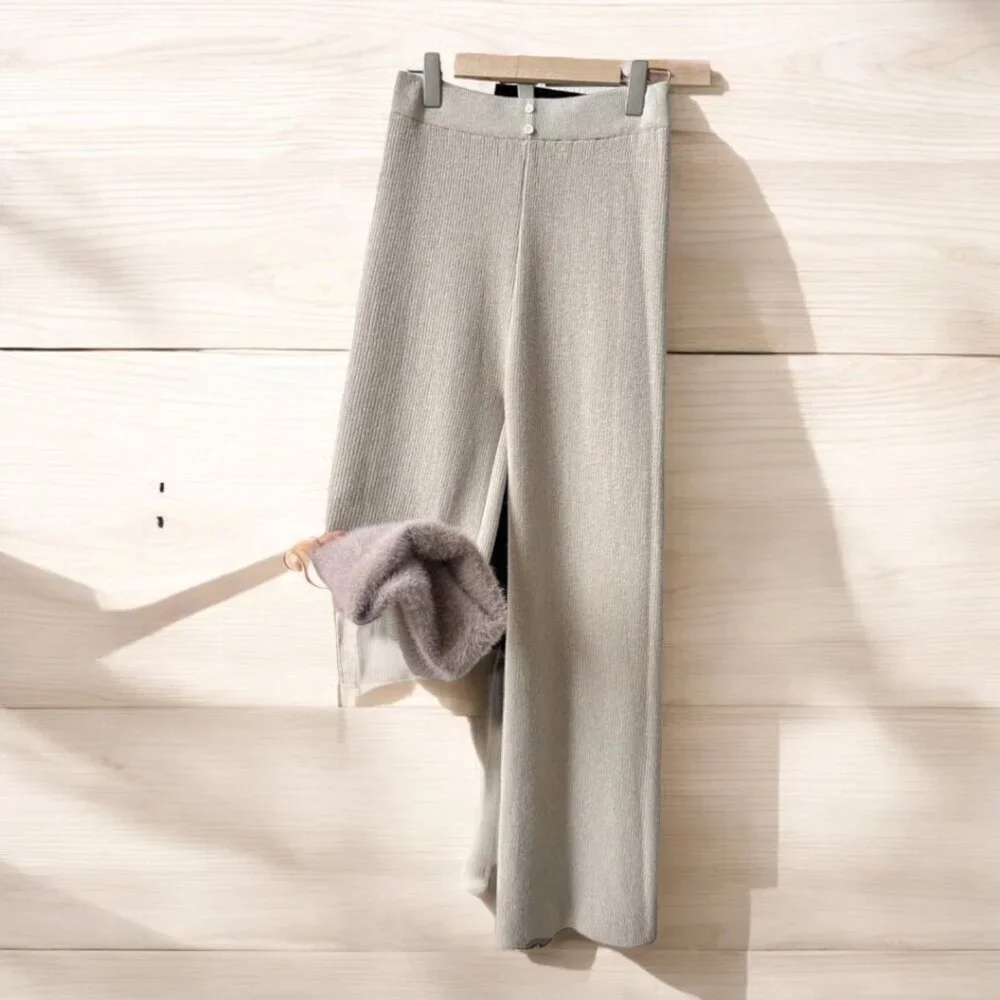 LAST ONE Cashmere Feel, Cozy Relaxation Pants - Picture 1 of 11